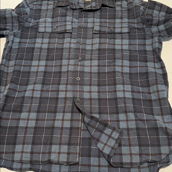 Vintage L.L.Bean Plaid Long Sleeve Flannel - Picture 6 of 9